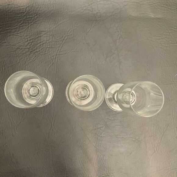 Bormioli Rocco Cognac Brandy Cordial Bar Glasses 4 Ounces Each Set 3 Included - Picture 4 of 6